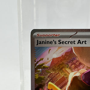 Pokémon - Janine's Secret Art - Prismatic Evolutions Sir 173/131 SV FRENLY BRICKS - Open 7 Days