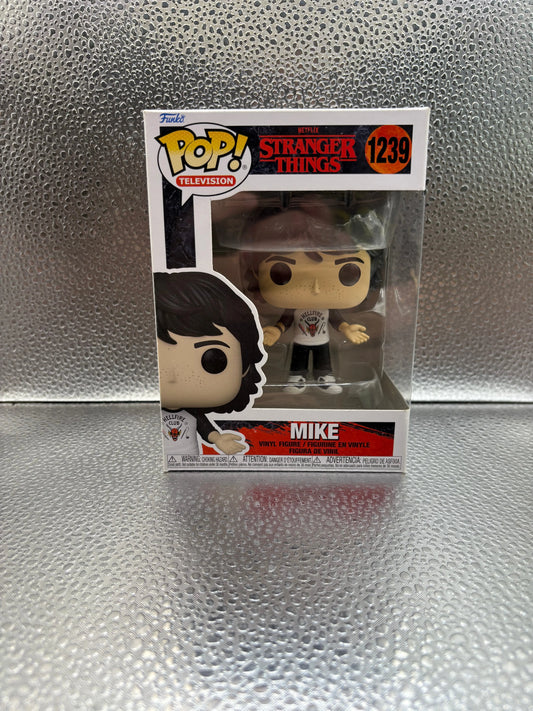 Funko Pop Vinyl #1239 Stranger Things Mike FRENLY BRICKS - Open 7 Days