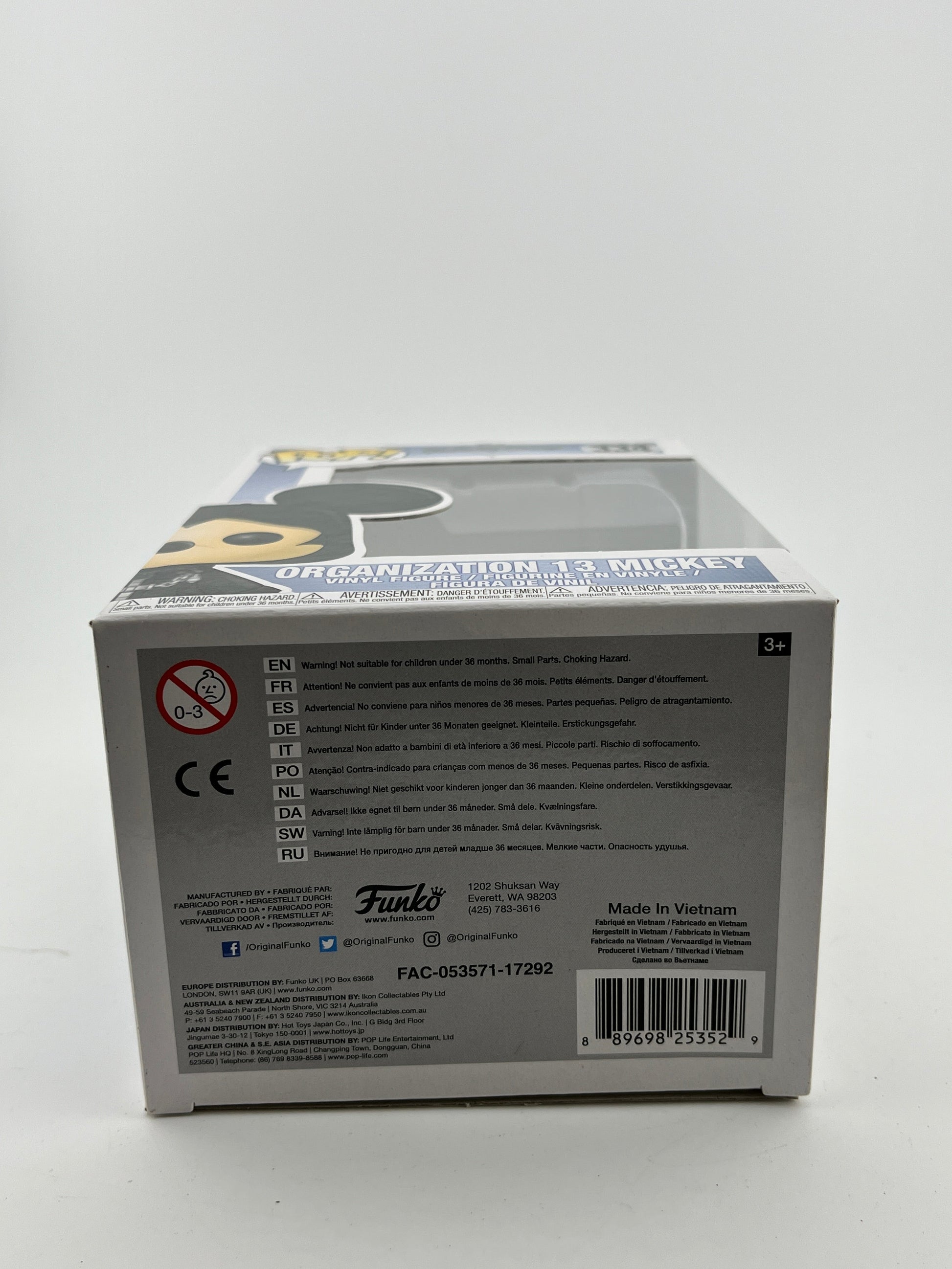 Funko POP! Disney Kingdom Hearts - Organization 13 Mickey #334 - Vinyl Collectable FRENLY BRICKS - Open 7 Days