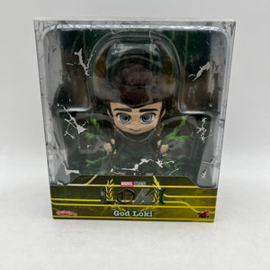 Hot Toys Marvel Studios God Loki Cosbaby- Sealed FRENLY BRICKS - Open 7 Days
