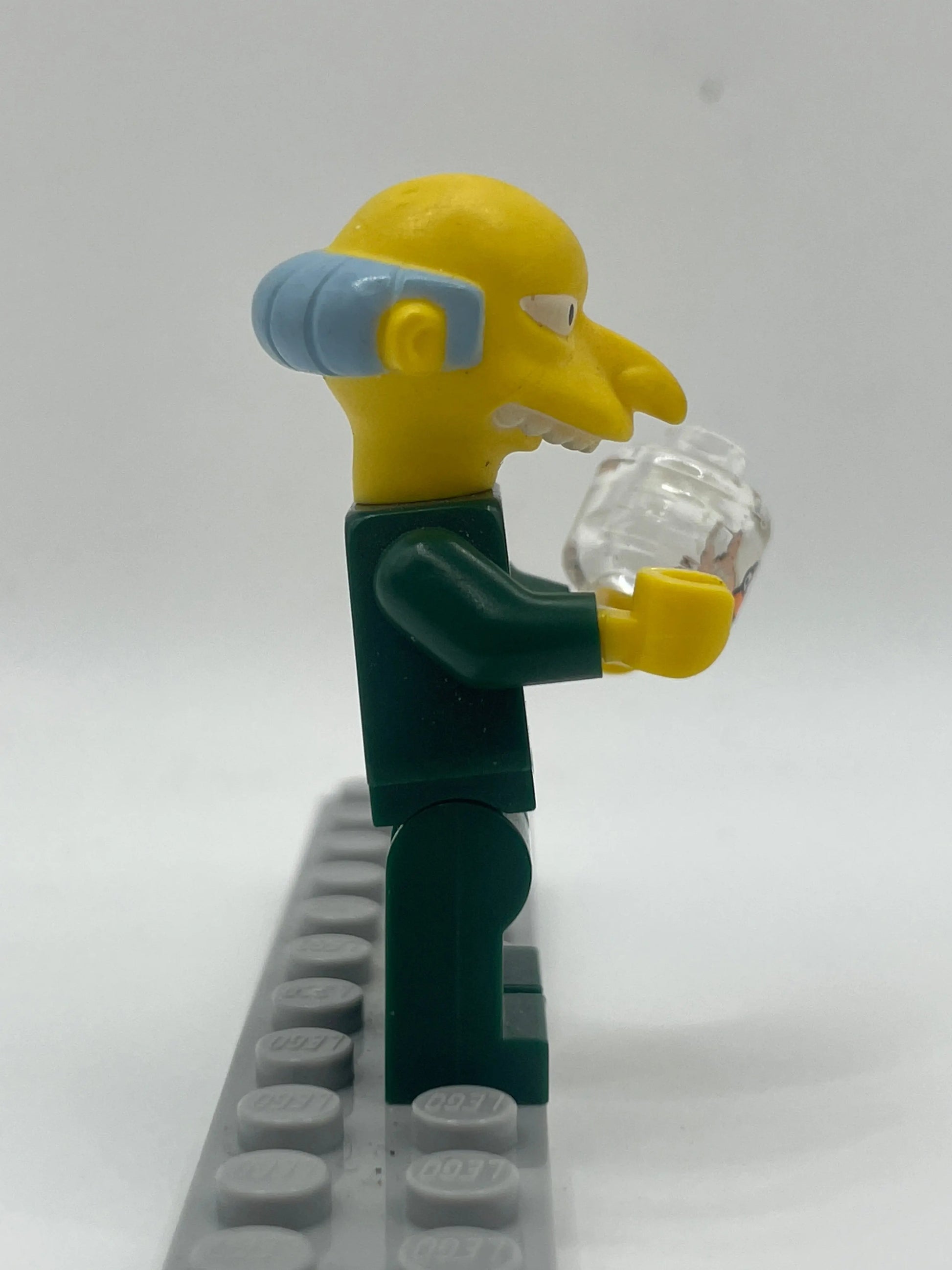 LEGO The Simpsons Minifigure - Mr. Burns inc Fish Bowl - (Genuine) FRENLY BRICKS - Open 7 Days