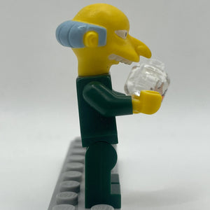 LEGO The Simpsons Minifigure - Mr. Burns inc Fish Bowl - (Genuine) FRENLY BRICKS - Open 7 Days