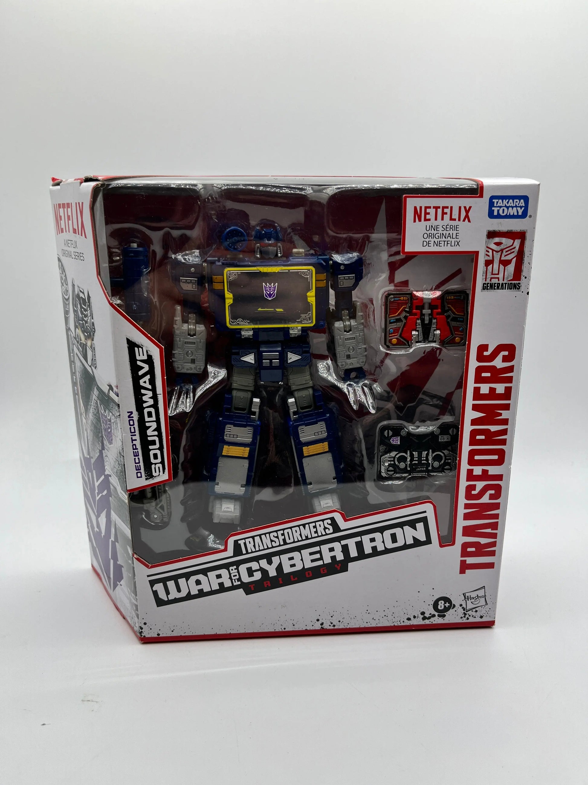 Hasbro Transformers War for Cybertron Soundwave Decepticon Action Figure - Sealed FRENLY BRICKS - Open 7 Days