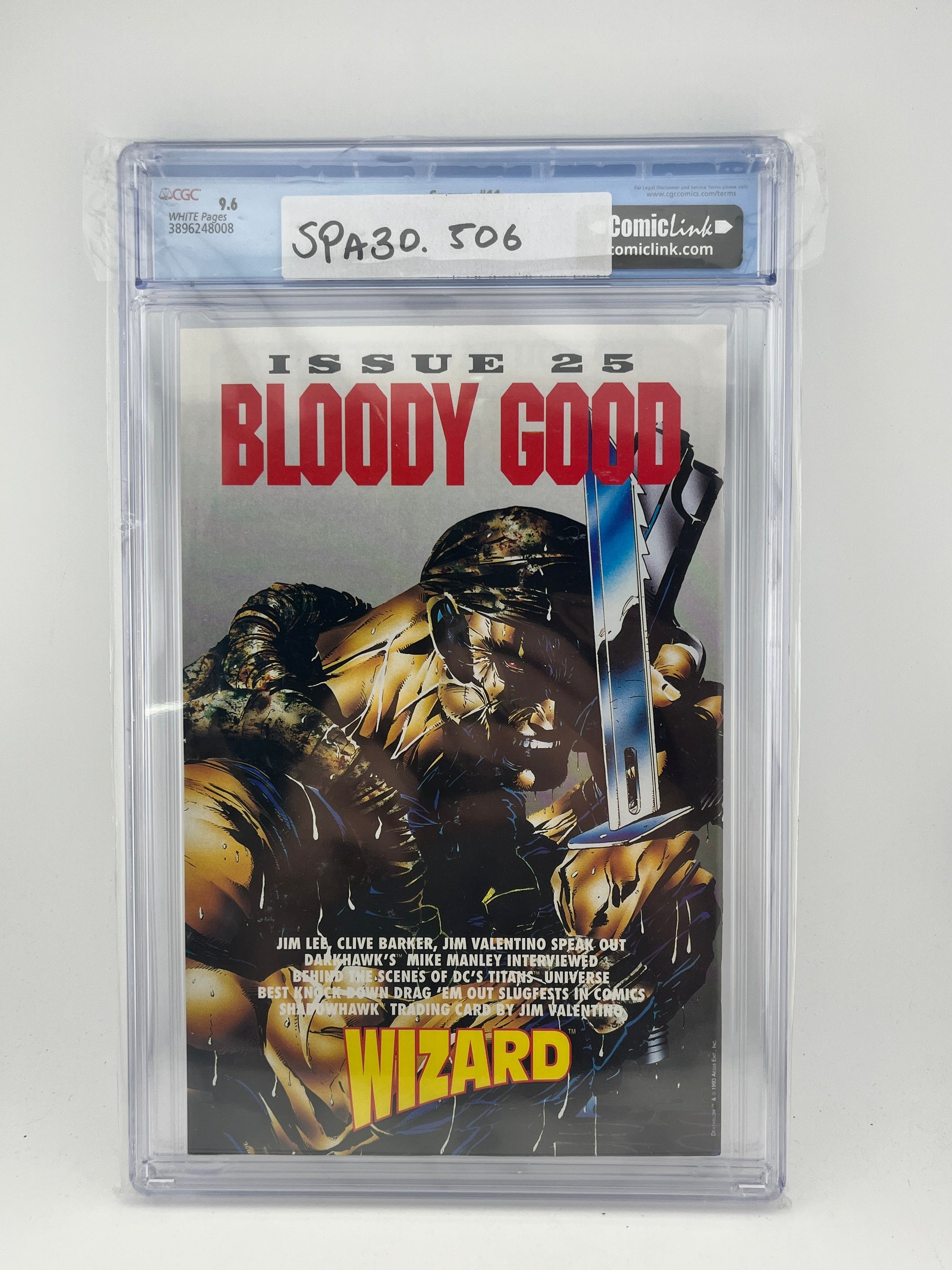 Spawn 11 - Geof Darrow Poster 1993 - Todd McFarlane - CGC Graded 9.6 FRENLY BRICKS - Open 7 Days