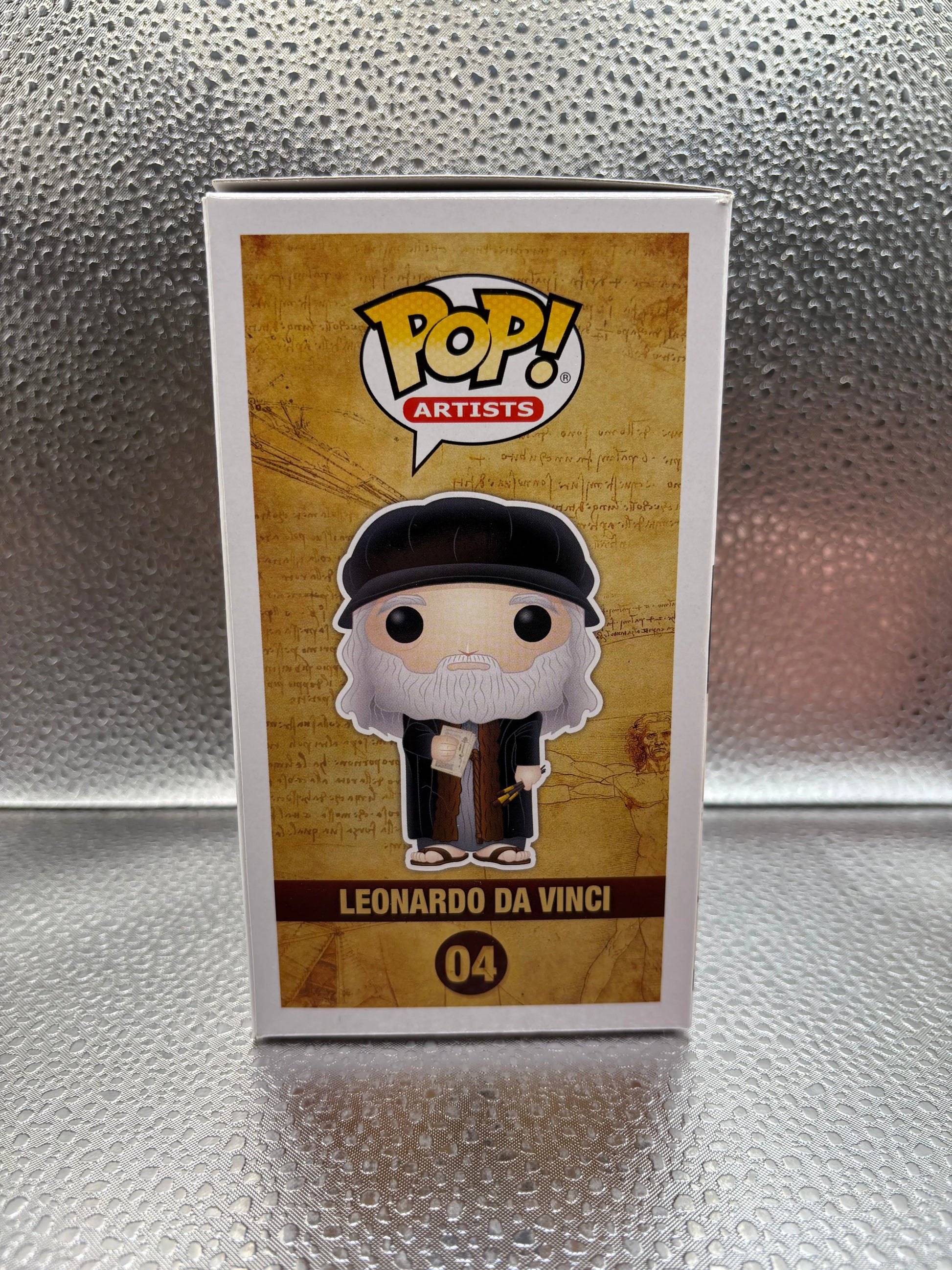 Funko Pop Vinyl #04 Artists Leonardo Da Vinci FRENLY BRICKS - Open 7 Days