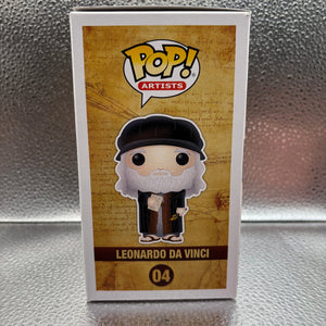 Funko Pop Vinyl #04 Artists Leonardo Da Vinci FRENLY BRICKS - Open 7 Days