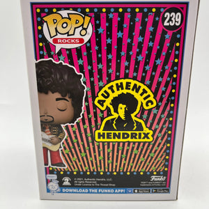 Funko POP! Rocks Authentic Hendrix - Jimi Hendrix #239 - Funko Exclusive FRENLY BRICKS - Open 7 Days