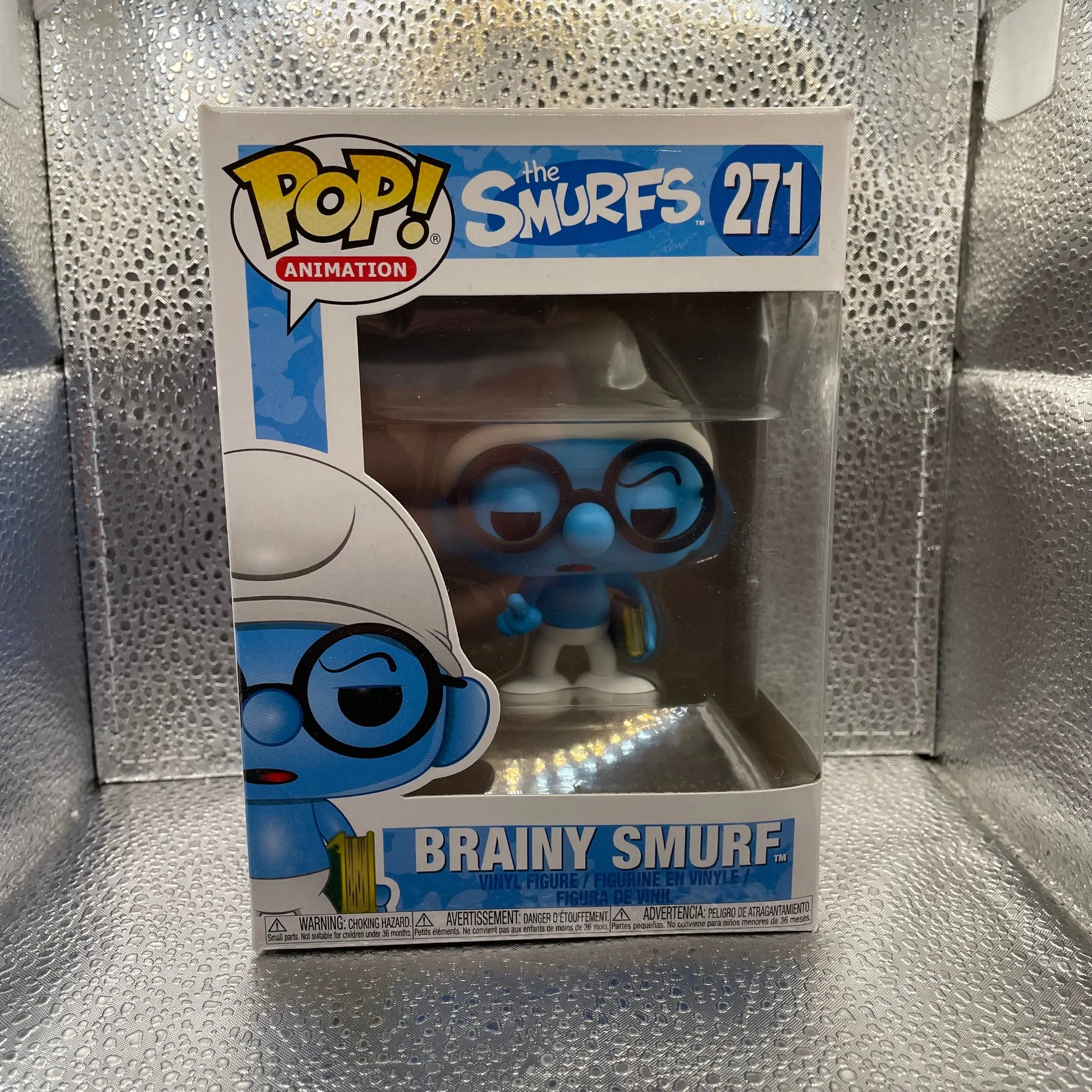 Funko Pop Vinyl Figure Vaulted Brainy Smurf The Smurfs 271 FRENLY BRICKS - Open 7 Days