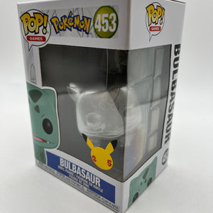 Funko POP! Games Pokémon- Bulbasaur #453 - 25th Anniversary Edition FRENLY BRICKS - Open 7 Days
