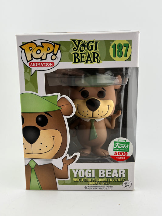 Funko POP! Animation Yogi Bear - #187 Yogi Bear - Funko 5000 Pieces FRENLY BRICKS - Open 7 Days