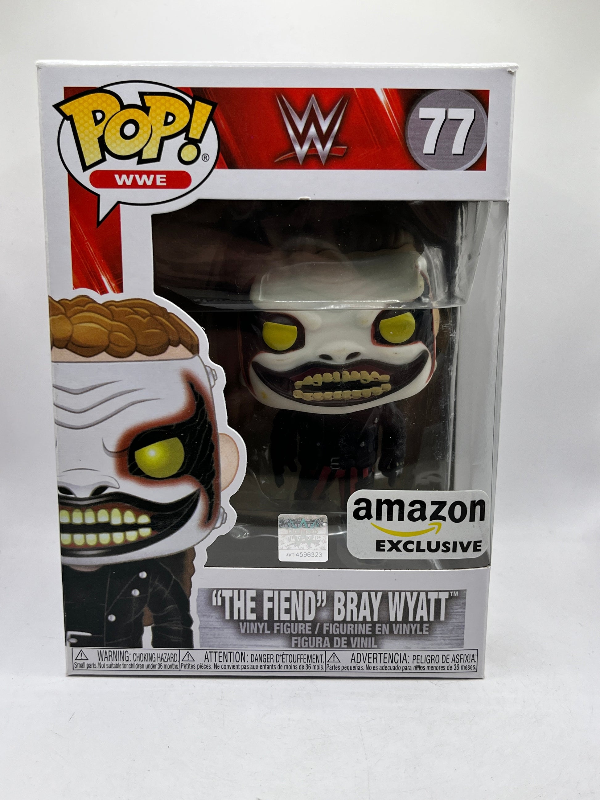 Funko POP! WWE - “The Fiend” Bray Wyatt #77 - Amazon Exclusive FRENLY BRICKS - Open 7 Days