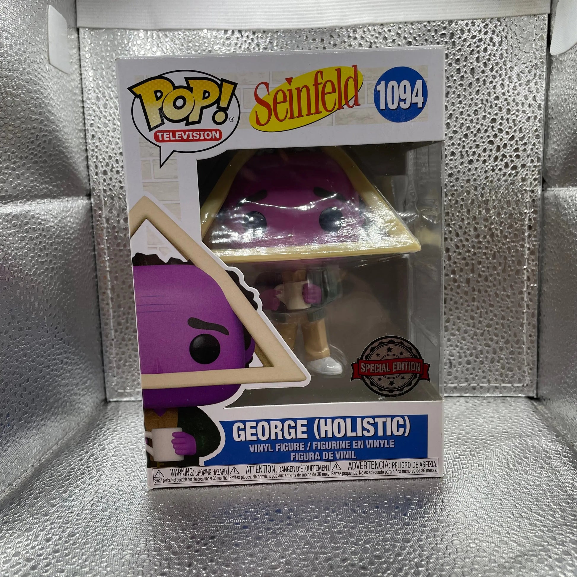 Funko Pop! TV Vinyl Figure Seinfeld George (Holistic) #1094 Special Edition FRENLY BRICKS - Open 7 Days