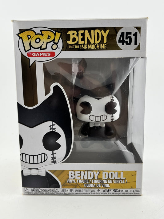 Funko POP! Games Bendy And The Ink Machine - Bendy Doll #551 - Vinyl Collectable FRENLY BRICKS - Open 7 Days