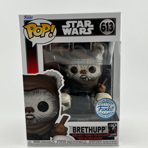 Funko POP! Star Wars - Brethupp #613 - Special Edition - 40th Anniversary FRENLY BRICKS - Open 7 Days