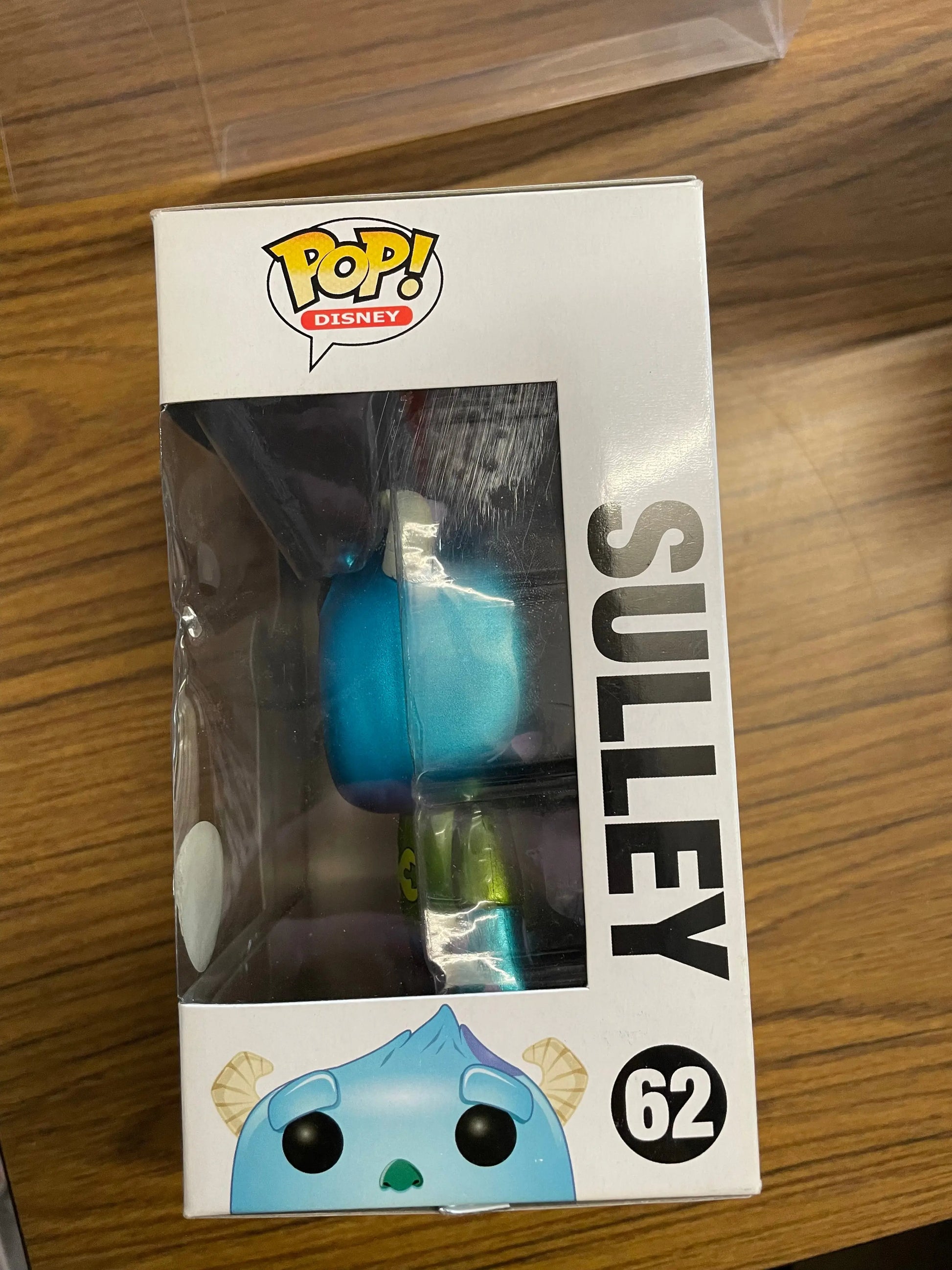 Funko Pop - Sulley (Metallic) - SDCC Exclusive - 180 Piece Limited Numbered - #62 DISNEY FRENLY BRICKS - Open 7 Days