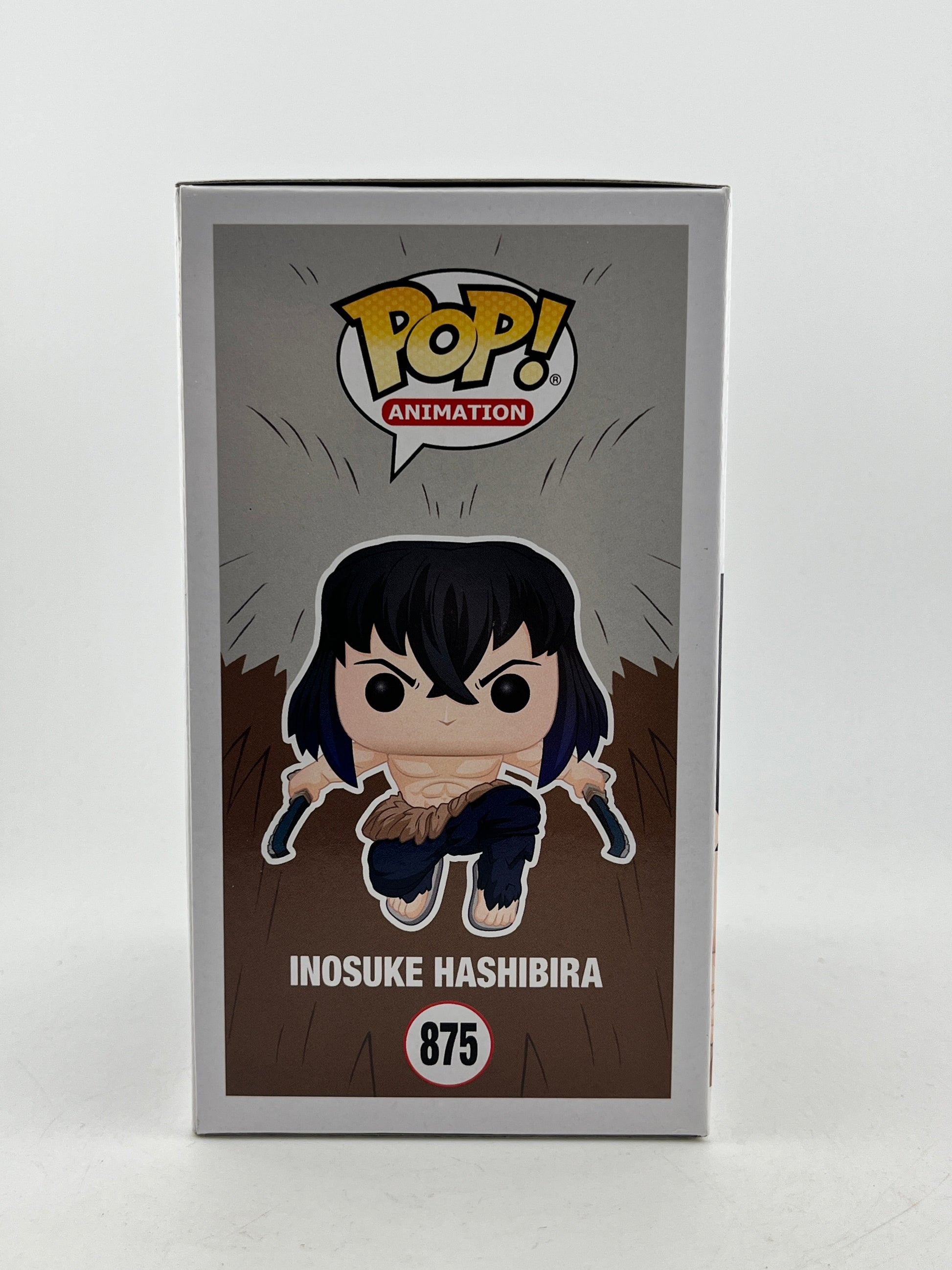 Funko POP! Animation Demon Slayer - Inosuke Hashibira #875 - Flocked Chase Limited Edition FRENLY BRICKS - Open 7 Days