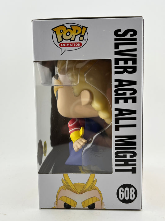 Funko POP! Animation My Hero Academia - Sliver Age All Might #608 - Glow Special Edition FRENLY BRICKS - Open 7 Days
