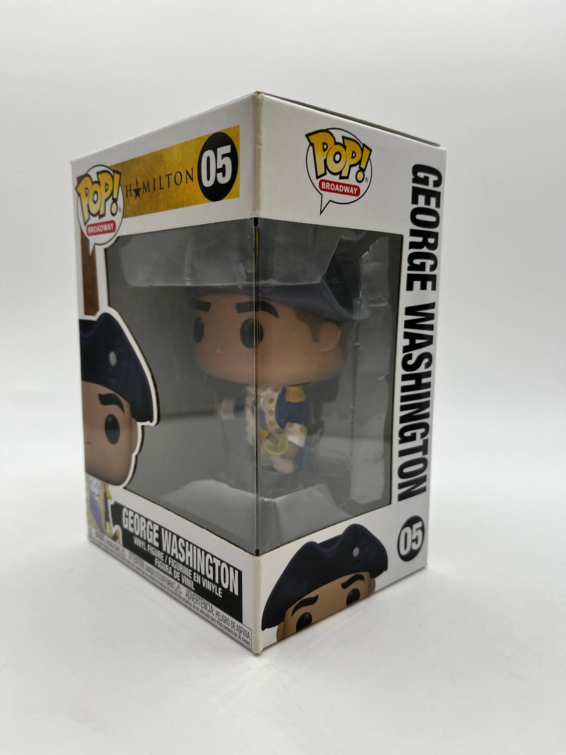 Funko POP! Broadway Hamilton George Washington #05 - Vinyl Collectable FRENLY BRICKS - Open 7 Days