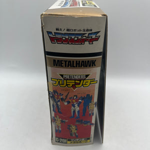 Takara Transformers C-201 Super-God Masterforce  G1 Pretender “Metalhawk” FRENLY BRICKS - Open 7 Days