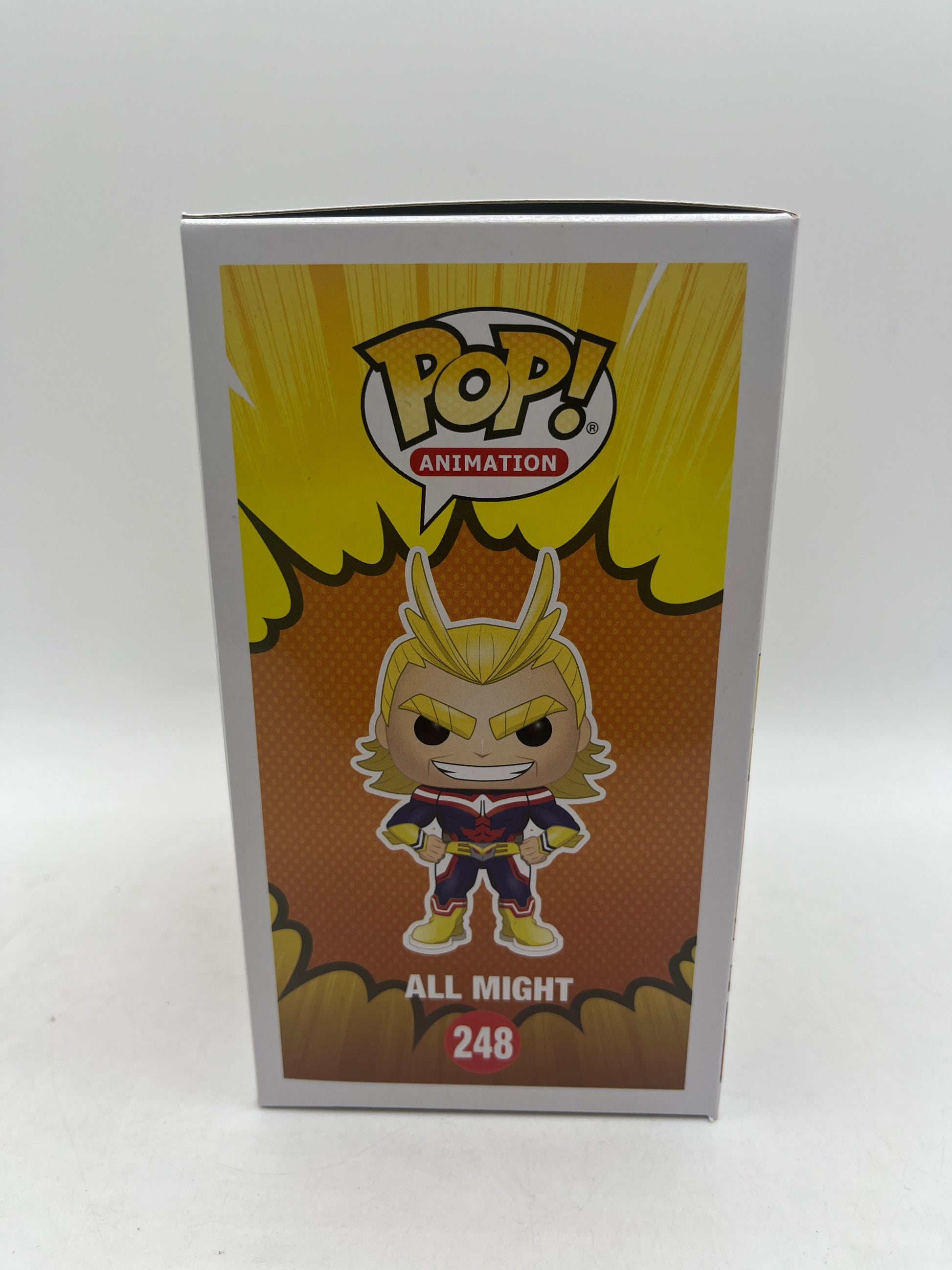 Funko POP! Animation My Hero Academia Vinyl Figure ALL MIGHT [Glow in Dark] #248 FRENLY BRICKS - Open 7 Days