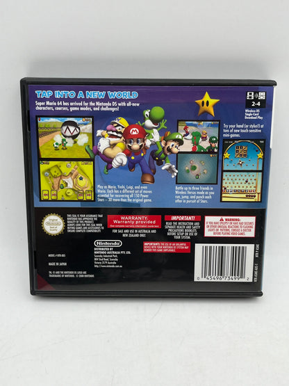 Nintendo DS Super Mario 64 DS Game Complete with Case and Manual FRENLY BRICKS - Open 7 Days