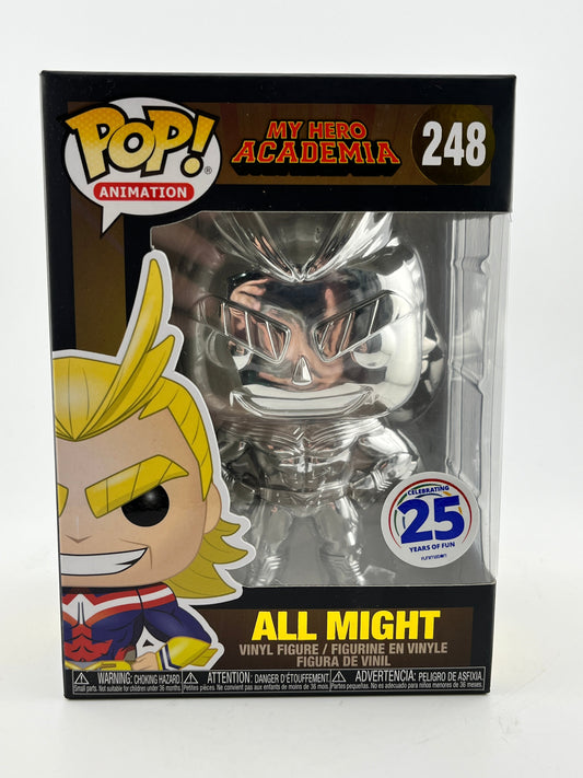 Funko POP! Animation My Hero Academia - All Might #248 - 25th Anniversary FRENLY BRICKS - Open 7 Days