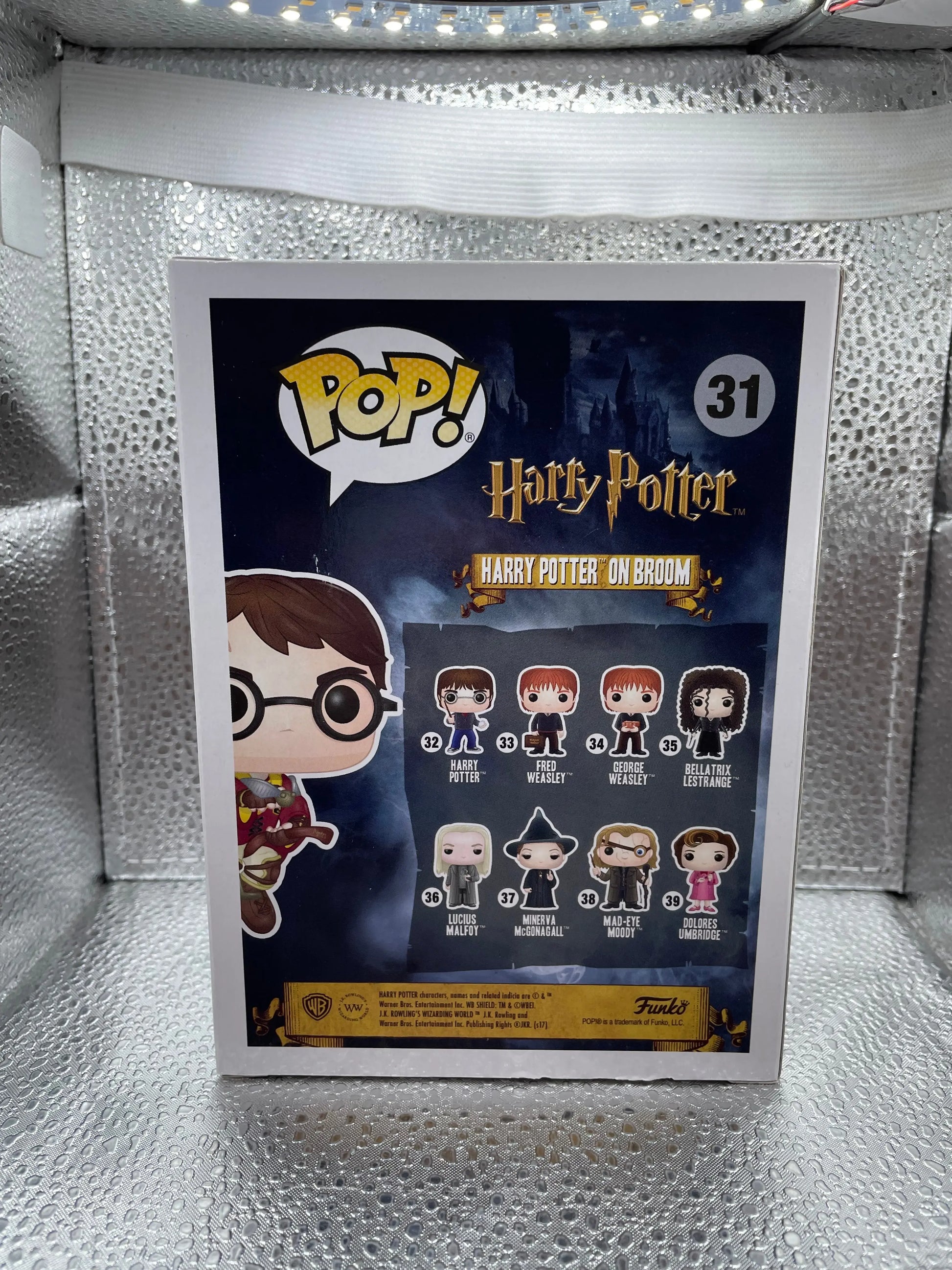 Funko Pop! Vinyl: Harry Potter - #31 Harry Potter (on Broom) 2017 Summer Con FRENLY BRICKS - Open 7 Days