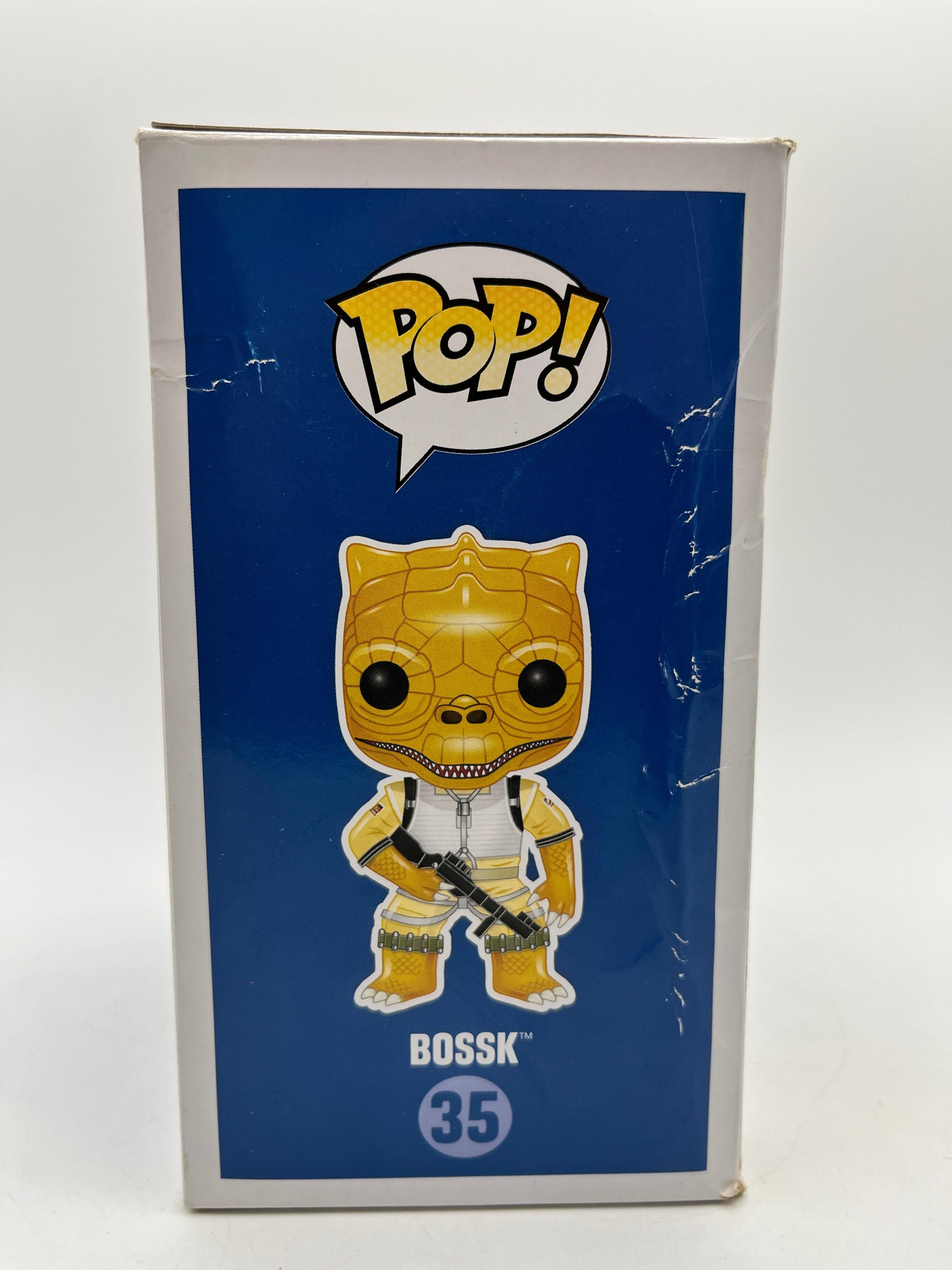 Funko POP! Star Wars Bossk #35 - Vinyl Collectable *Box Damage* FRENLY BRICKS - Open 7 Days