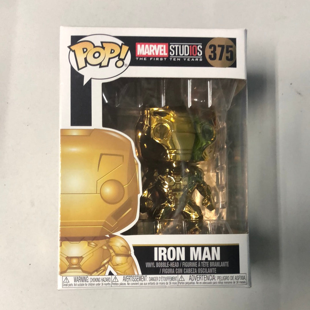 375 Iron Man (Gold) FUNKO POP VINYL FRENLY BRICKS - Open 7 Days