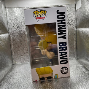 TEC OUTLET FUNKO POP! VINYL JOHNNY BRAVO CARTOON NETWORK ANIMATION #1069 FRENLY BRICKS - Open 7 Days