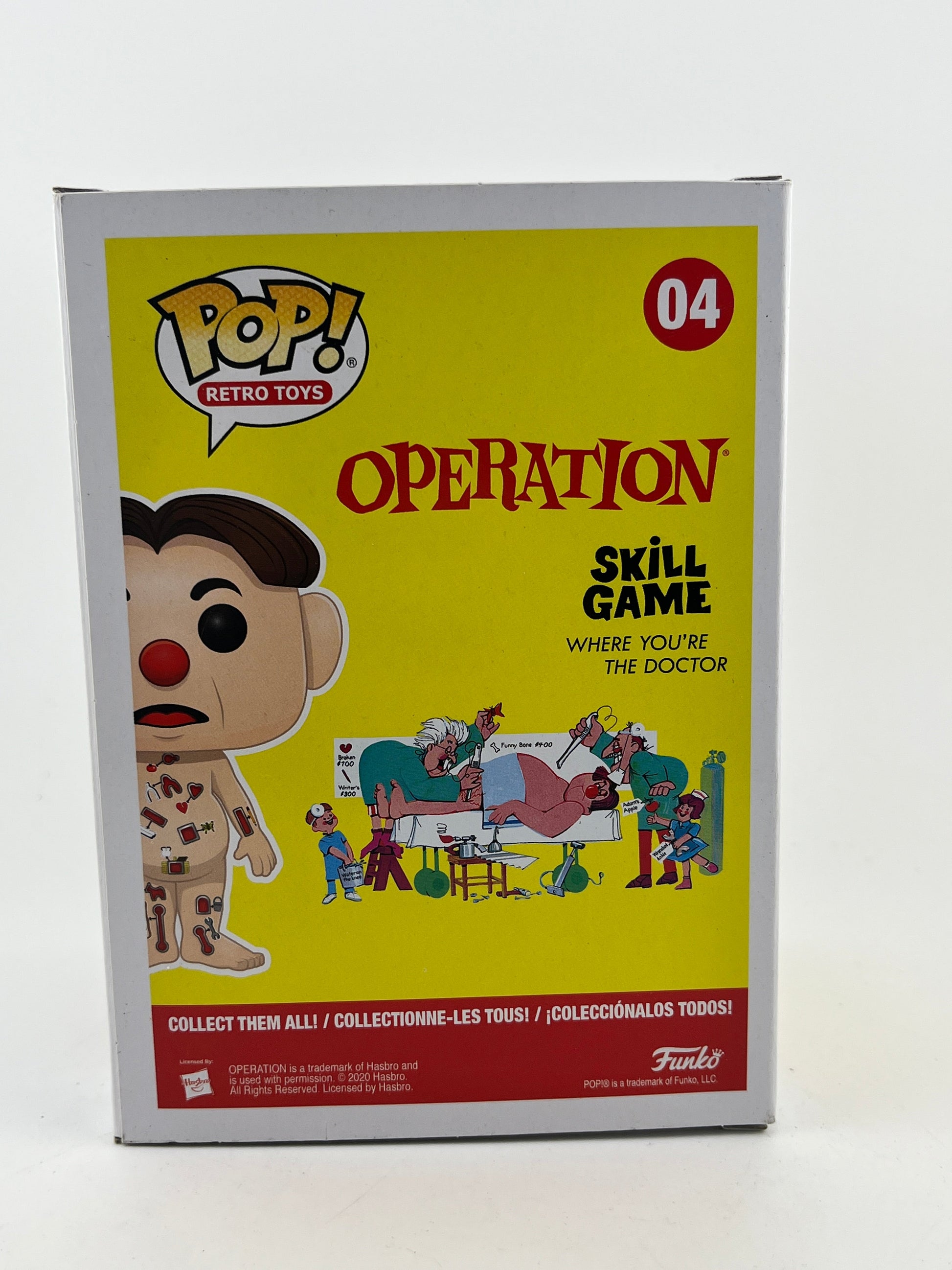 Funko POP! Retro Toys Operation - Cavity Sam #04 - Vinyl Collectable FRENLY BRICKS - Open 7 Days