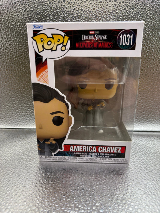 Funko Pop Vinyl #1031 Doctor Strange America Chavez FRENLY BRICKS - Open 7 Days