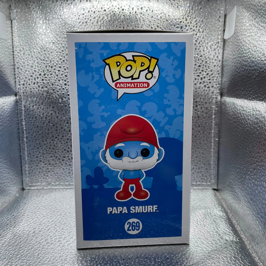 Pop Animation! Smurfs : Papa Smurf Vinyl Figure by Funko #269 FRENLY BRICKS - Open 7 Days