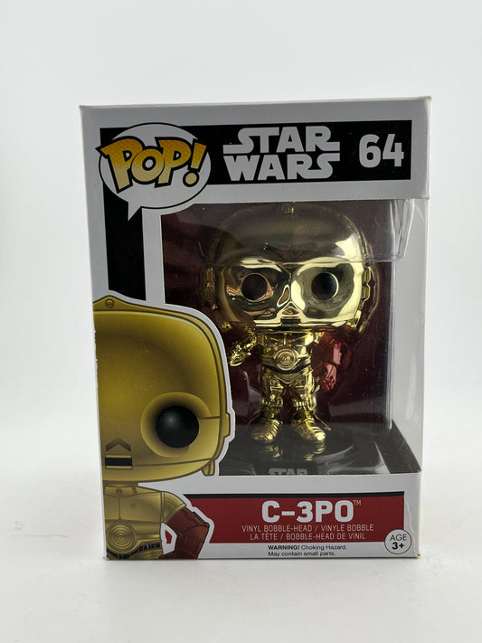 Funko POP! Star Wars - C-3PO #64 - Vinyl Collectable FRENLY BRICKS - Open 7 Days