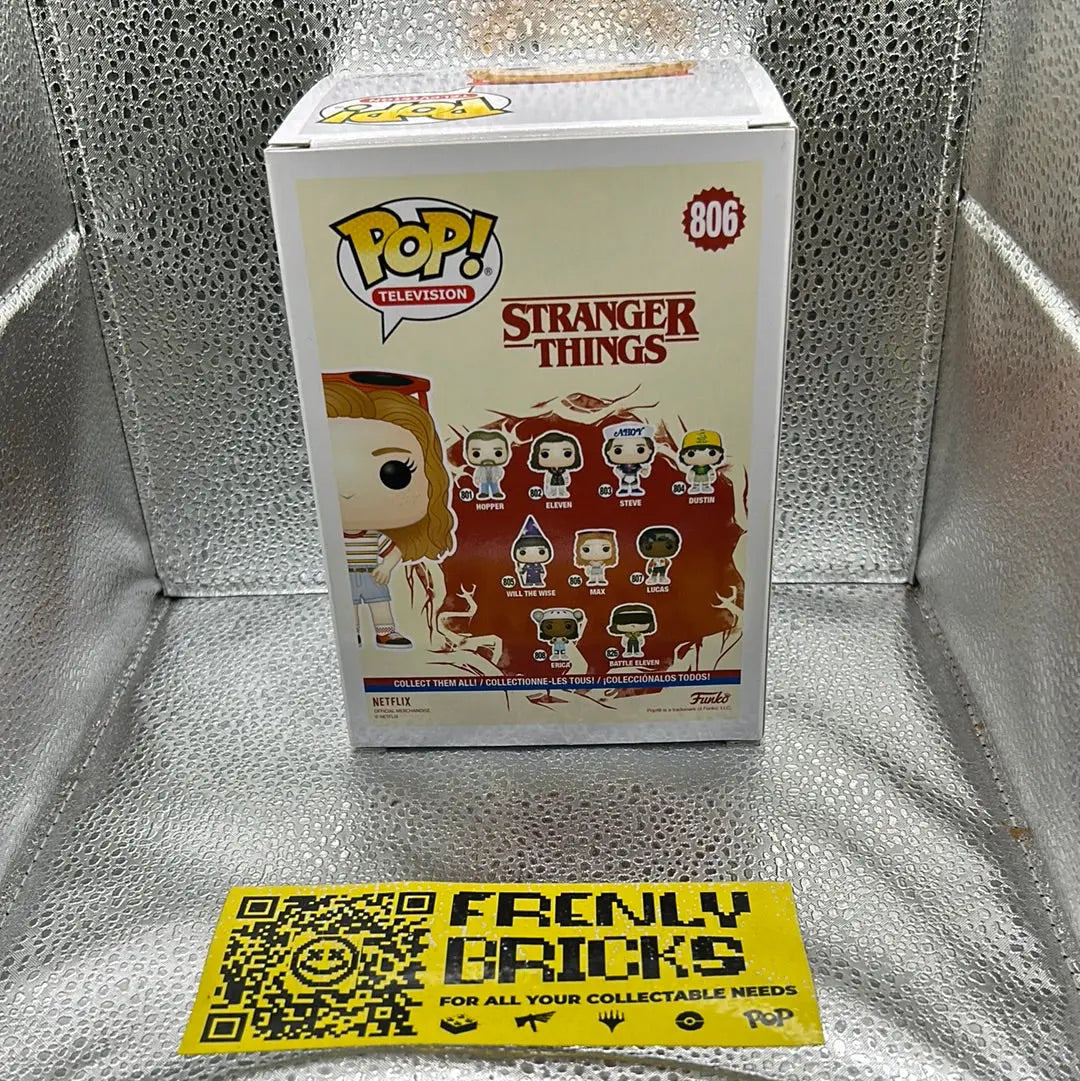 Pop Vinyl Stranger Things 806 Max FRENLY BRICKS - Open 7 Days