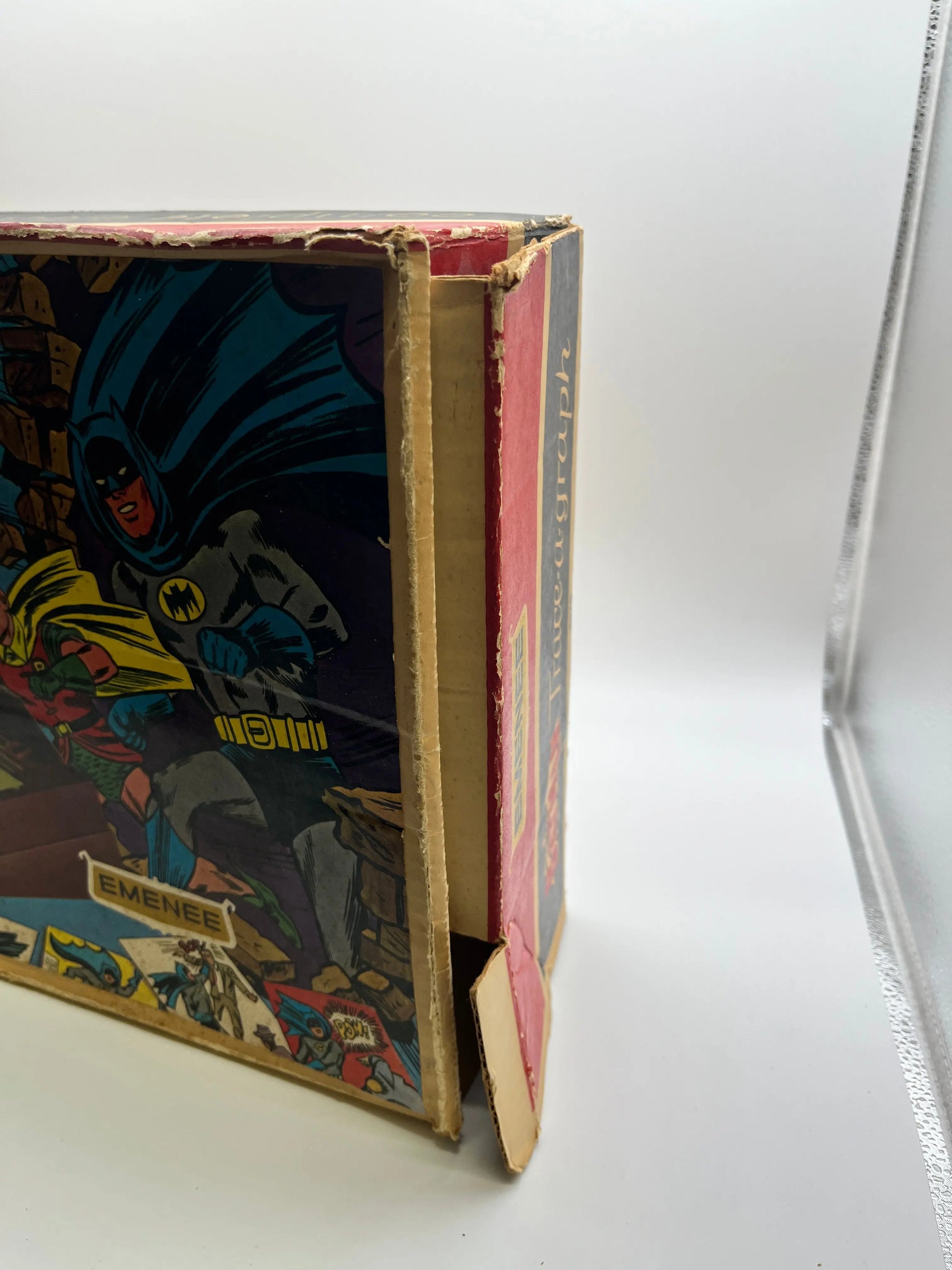 Vintage 1966 Emenee Batman and Robin Trace-a-Graph Retro - Not Sealed FRENLY BRICKS - Open 7 Days