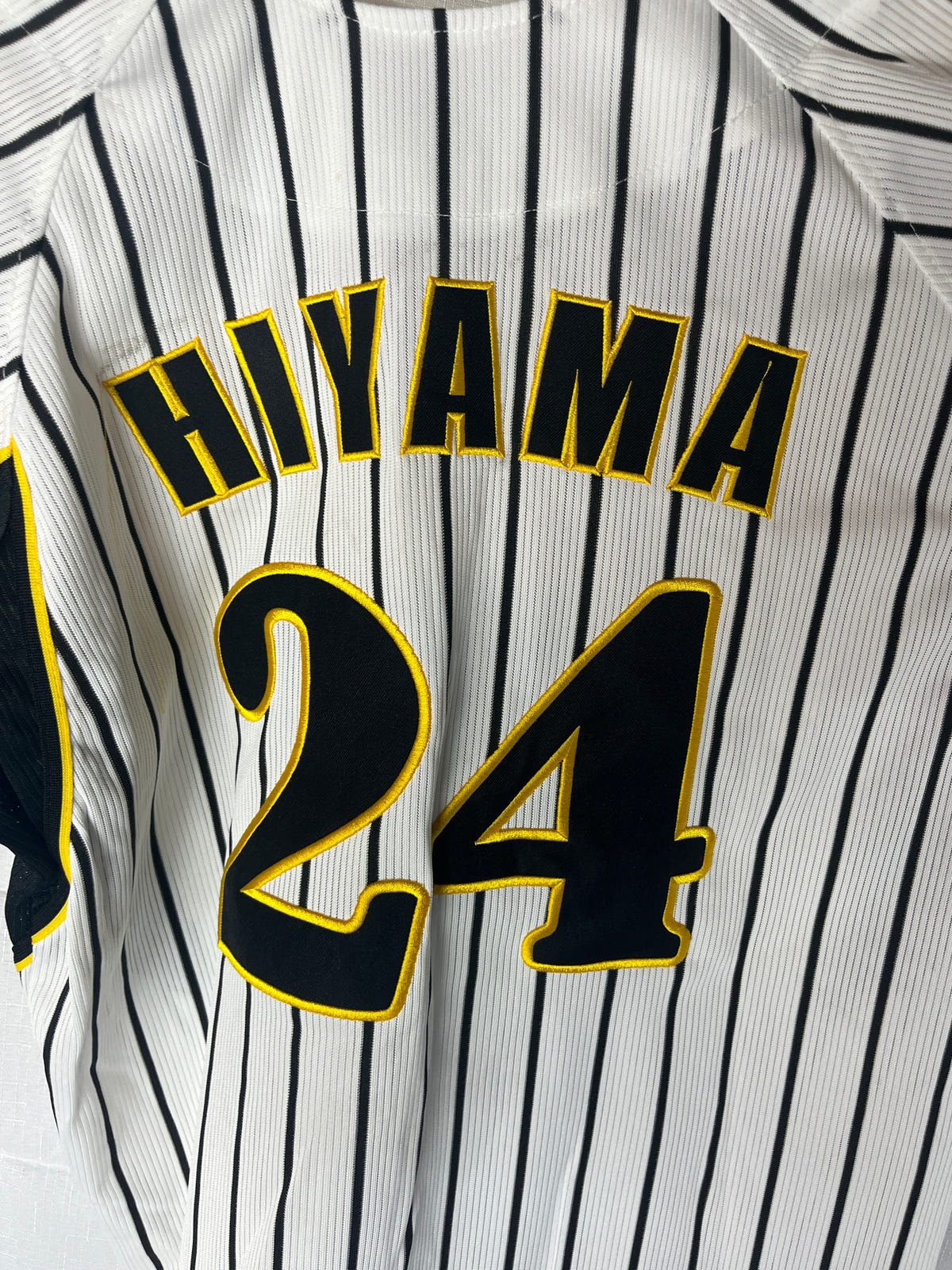 Nippon Baseball Hanshin Tigers "Hiyama #24" White Jersey Large, photo 13 image 13