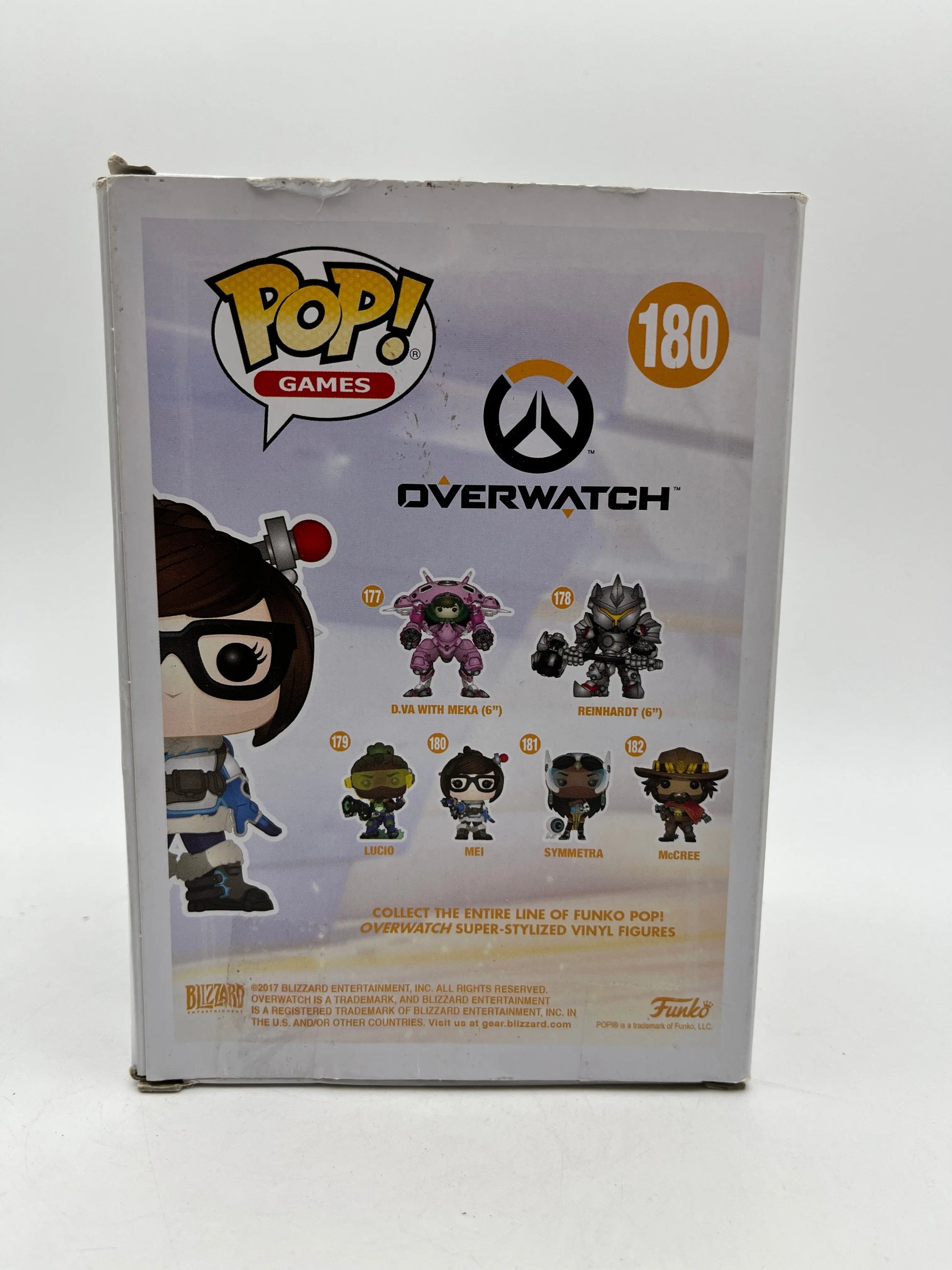 Funko POP! Games Overwatch Mei #180 - Vinyl Collectable FRENLY BRICKS - Open 7 Days