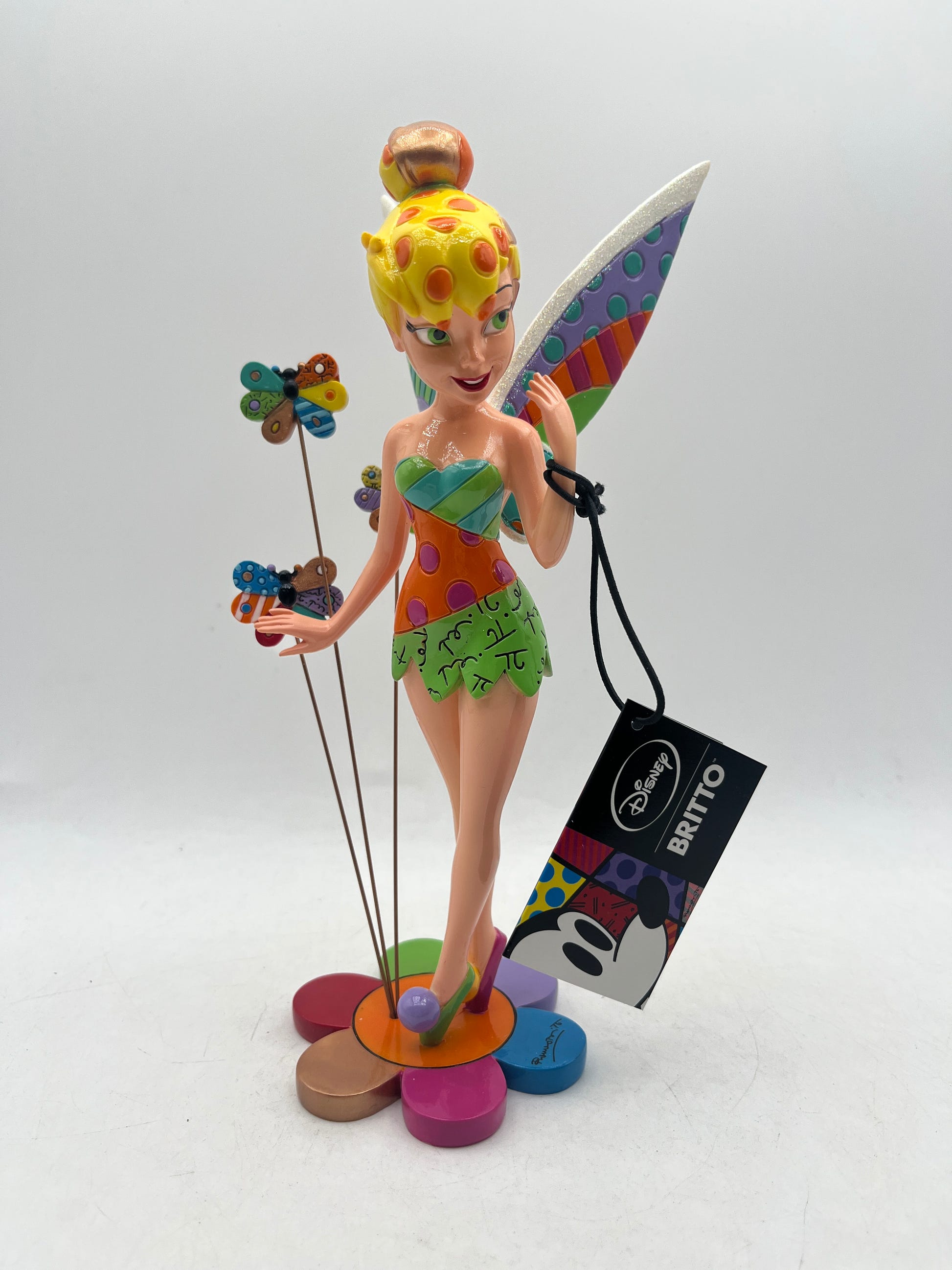 Disney By Britto Tinkerbell Figure On Tip Toes Large ERB4058182 (3) image 1