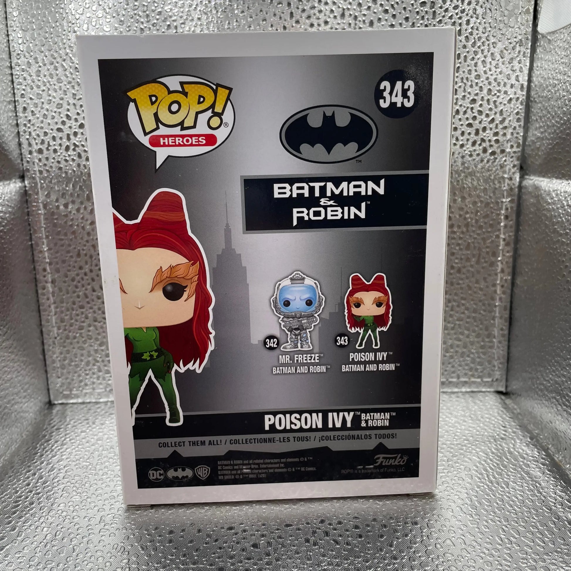 Funko Pop! DC Batman & Robin Poison Ivy (Specialty Series) #343 Uma Thurman Rare FRENLY BRICKS - Open 7 Days