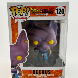 Funko POP! Animation Dragon Ball Z Resurrection F - Beerus #120 - Vinyl Collectable FRENLY BRICKS - Open 7 Days