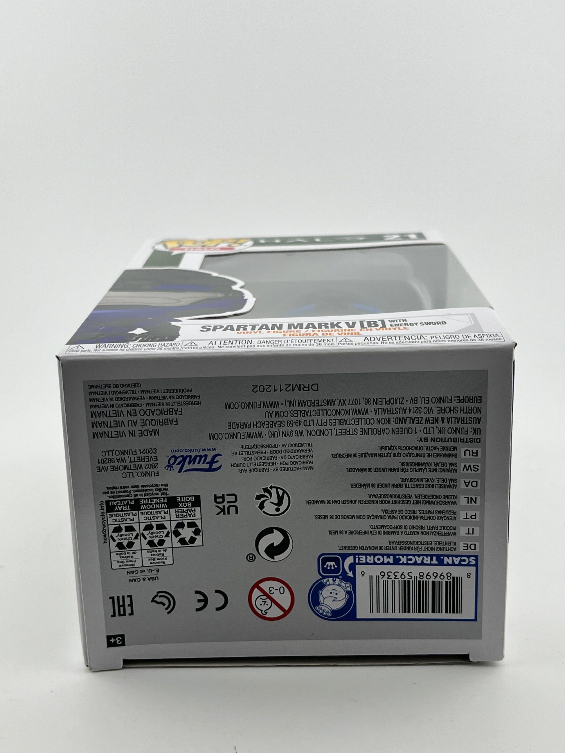 Funko POP! Games Halo - Spartan Mark V [B] With Energy Sword #21 - Vinyl Collectable FRENLY BRICKS - Open 7 Days