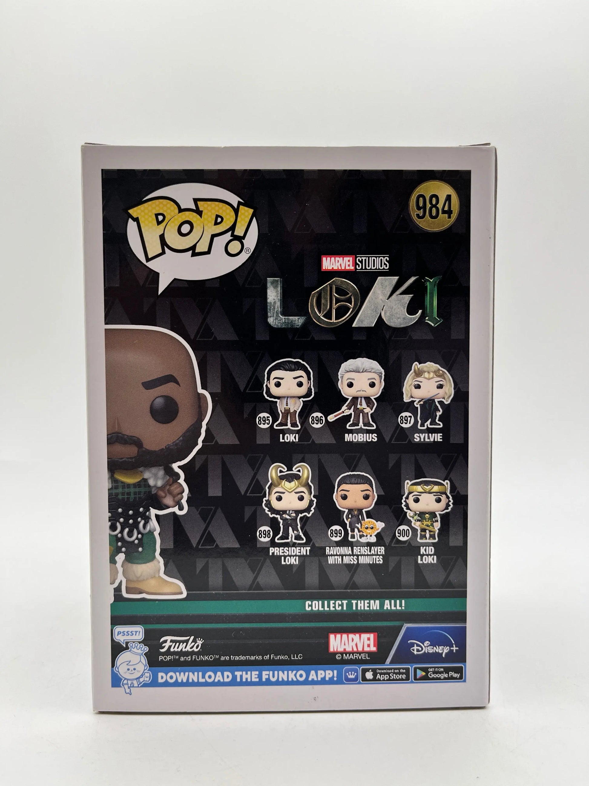 Funko POP! Marvel Studios Loki Boastful Loki #984 Limited Edition - Vinyl Collectable FRENLY BRICKS - Open 7 Days
