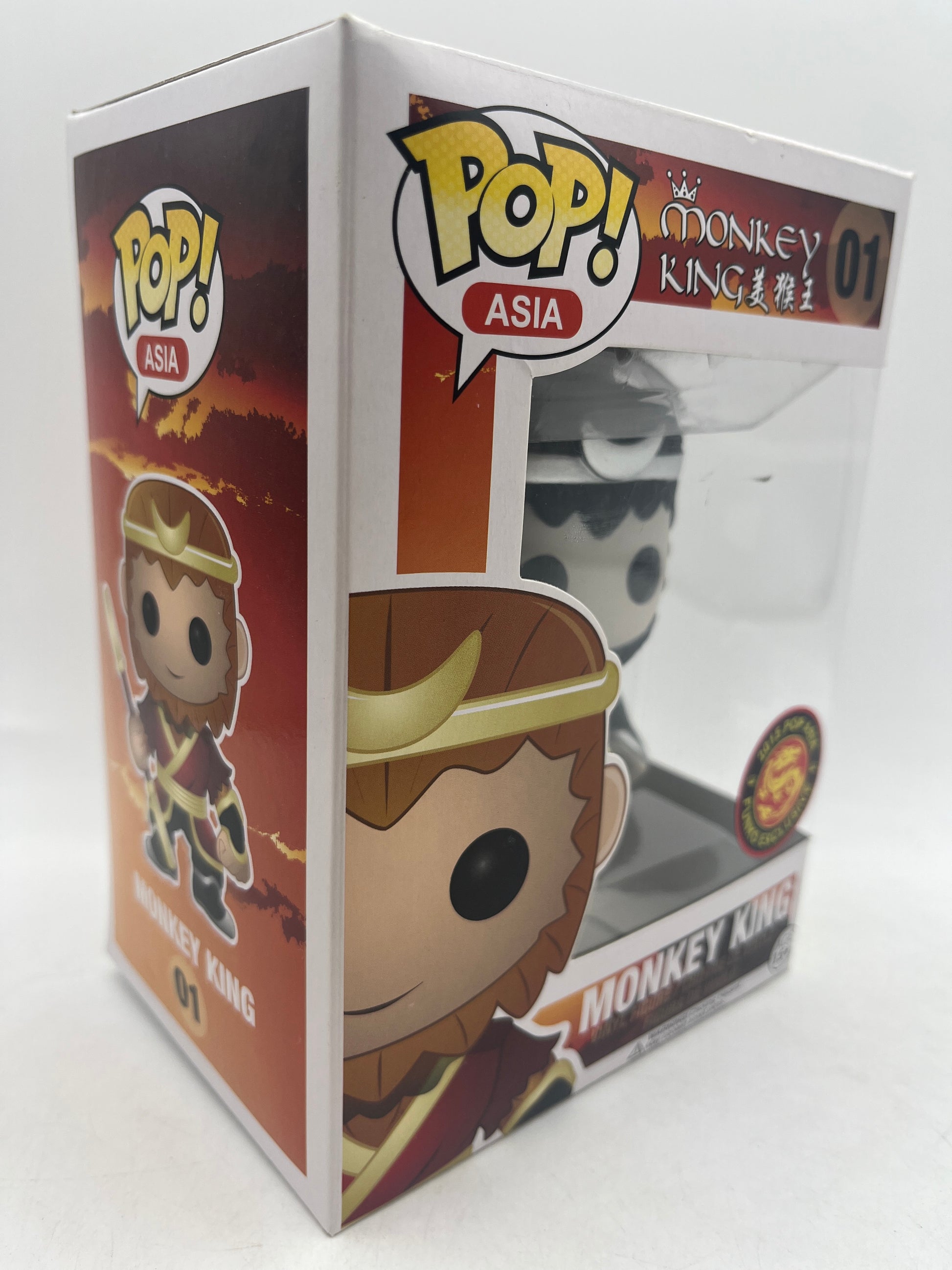 Funko Pop! Asia Monkey King #01 (BLACK & WHITE) 2015 Pop Asia image 2