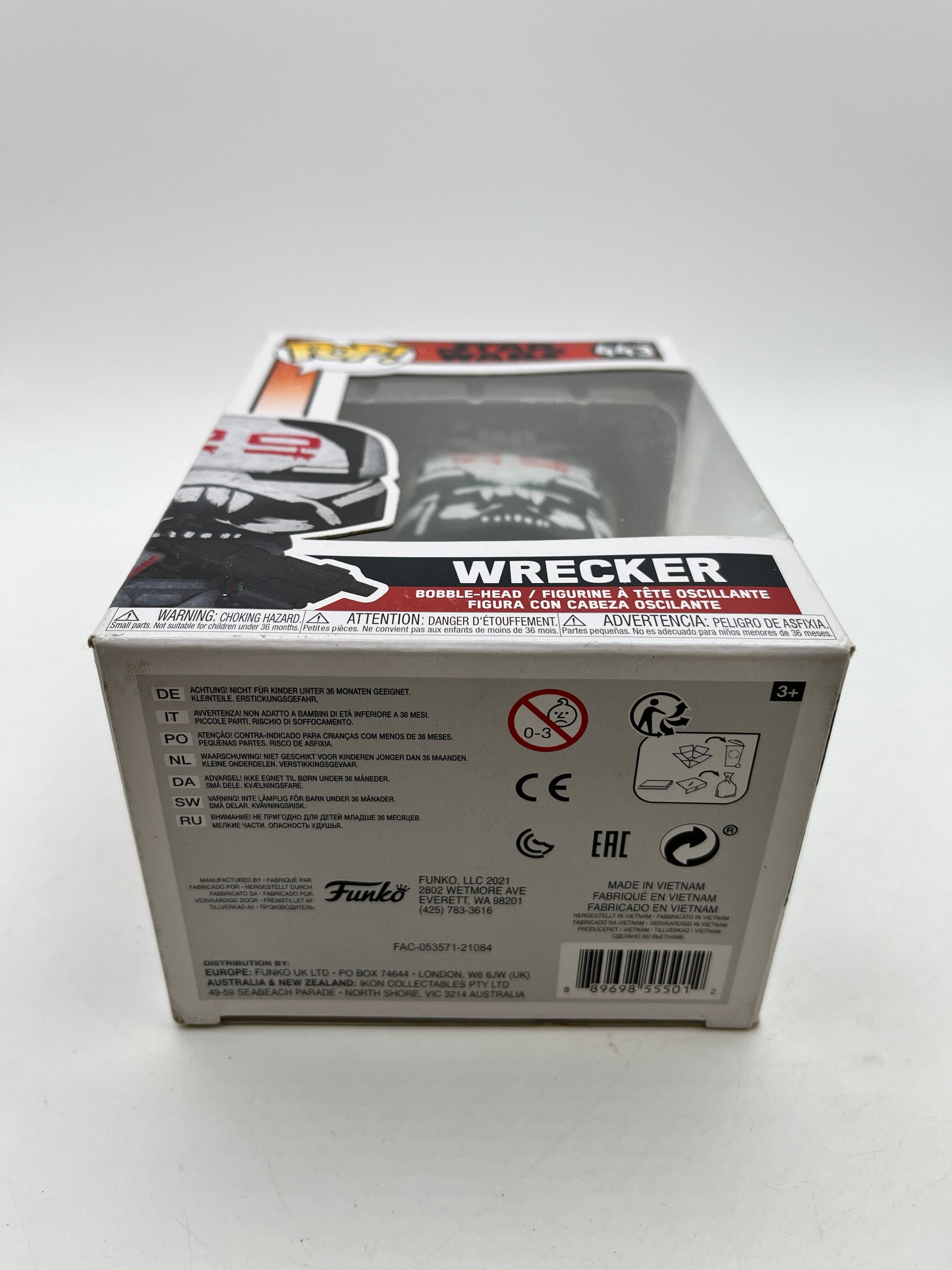 Funko POP! Star Wars Bad Batch - Wrecker #443 - Vinyl Collectable FRENLY BRICKS - Open 7 Days