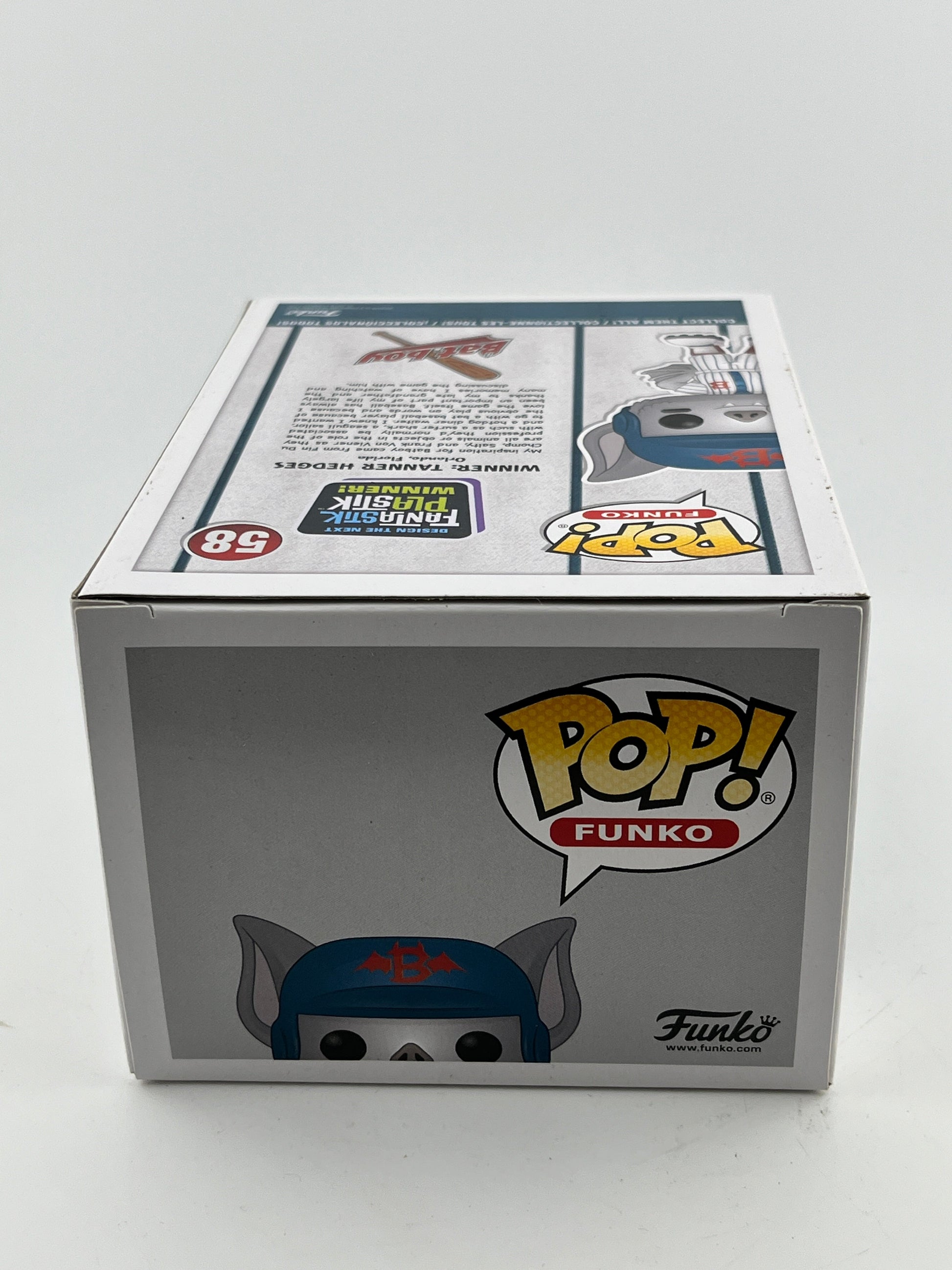 Funko POP! Funko - Bag Boy #58 - Fantastik Plastik Winner - PopCultcha Exclusive FRENLY BRICKS - Open 7 Days
