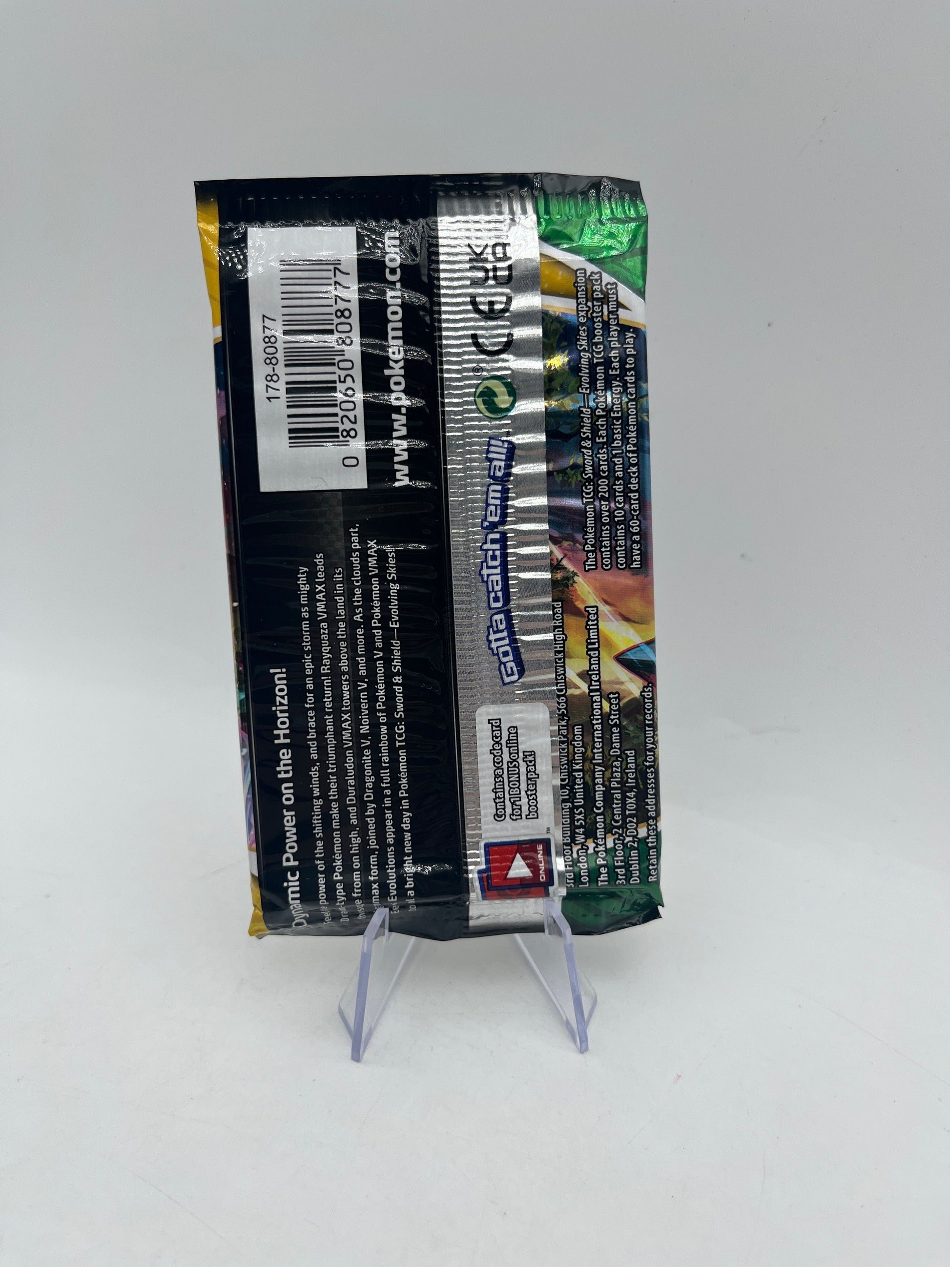 4 x Pokemon Evolving Skies Booster Packs Art Set FRENLY BRICKS - Open 7 Days