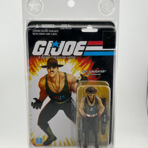 G.I. Joe SDCC 2010 Hasbro Exclusive Sgt. Slaughter - New/Sealed in Clamshell FRENLY BRICKS - Open 7 Days