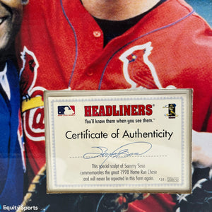 MLB Headlines XL Mark McGwire & Sammy Sosa Home Run Commemorative 2-Pack FRENLY BRICKS - Open 7 Days