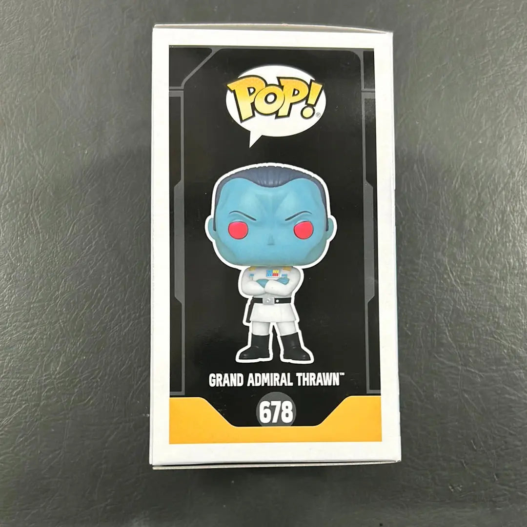 Pop Vinyl Star Wars #678 Grand Admiral Thrawn FRENLY BRICKS - Open 7 Days